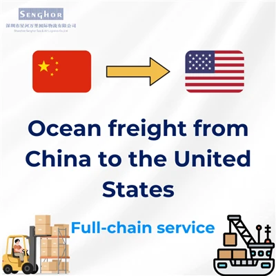 Fret maritime de la Chine aux États-Unis
