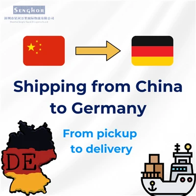 Expédition de la Chine vers l’Allemagne
